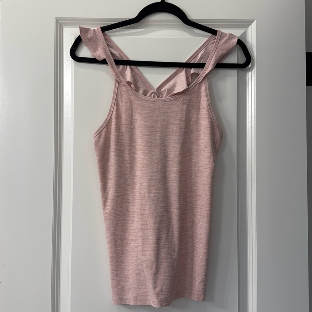 Old Navy light pink active brand workout or causal top.